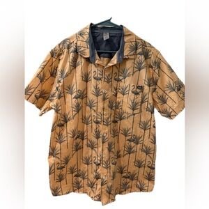 Hurley Flamingo Palm Print Shirt